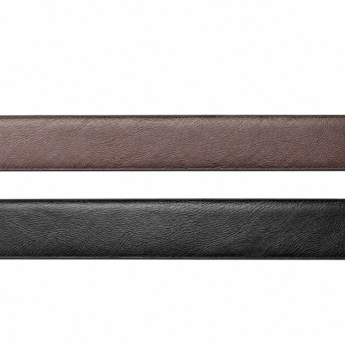 Burberry-Inspired Knight Emblem Black Leather Belt – Silver-Tone Buckle