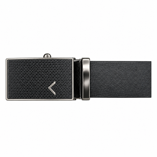 Van Heusen Signature Auto-lock Buckle Black Ratchet Belt