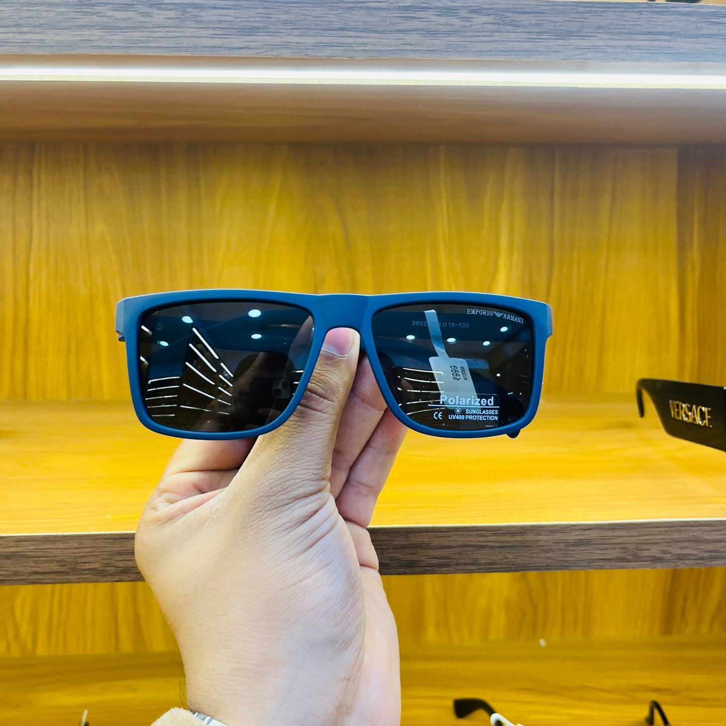 EA Blue Colour Premium Light Weight Sunglasses