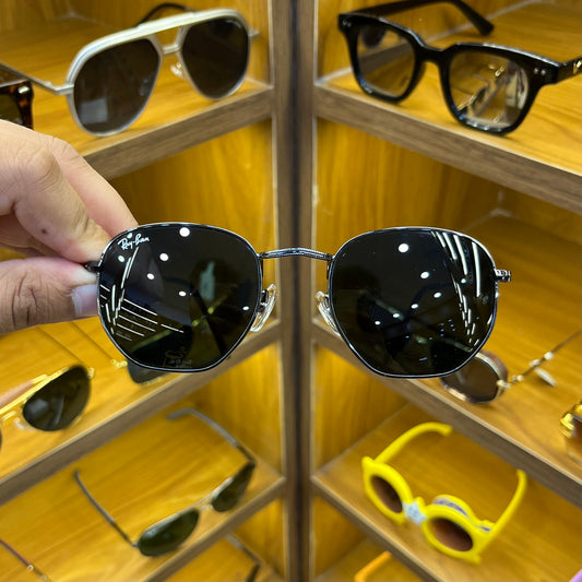 RB 3548 Black Colour Metal Frame Glass Len Most Trending Premium Subglass