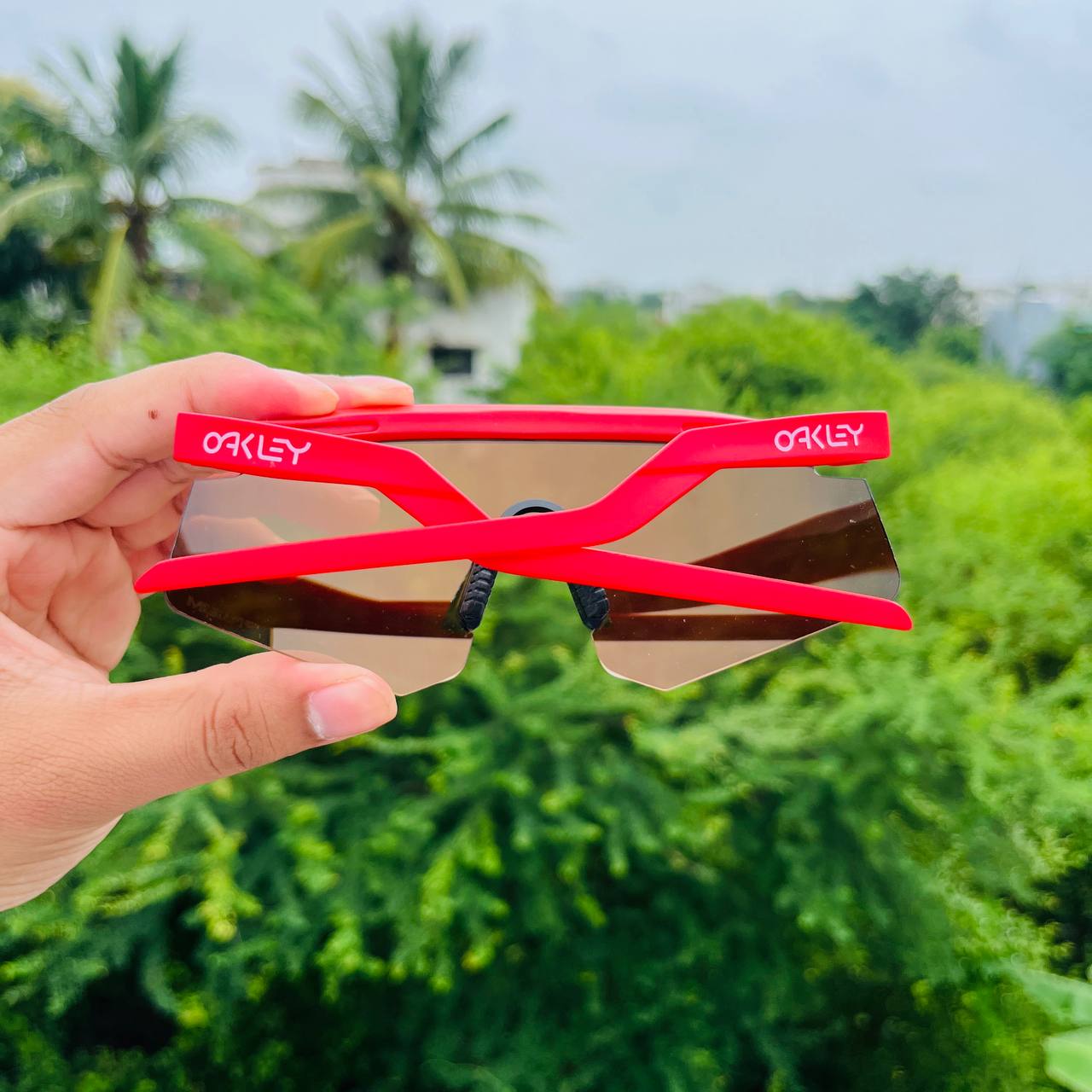 Hydra Red Golden Colour Sunglass