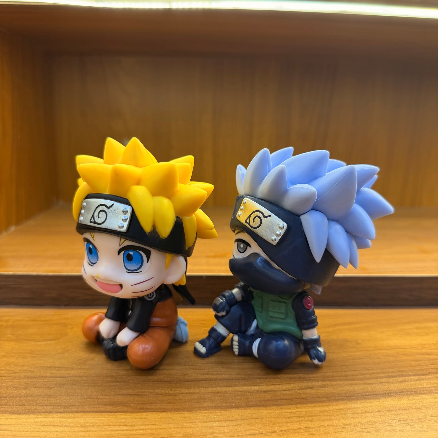 Naruto & Kakashi Anime Miniature Figurine Set – 2 Pc