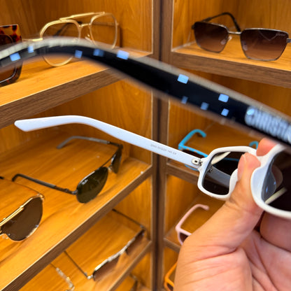 Dior 2545 Black And White Premium Sunglasses
