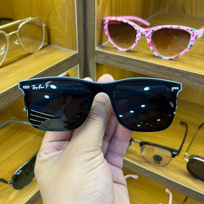 Ray Ban polarised RB4487 Matt Black-Grey Premium Sunglass