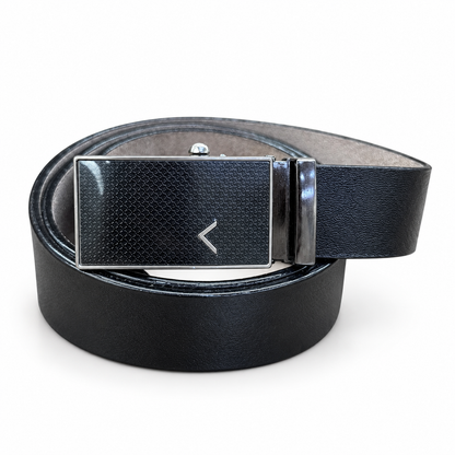 Van Heusen Signature Auto-lock Buckle Black Ratchet Belt