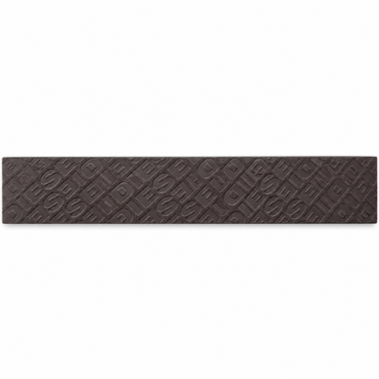 Diesel Dark Brown Embossed Belt – Antique Gold Buckle