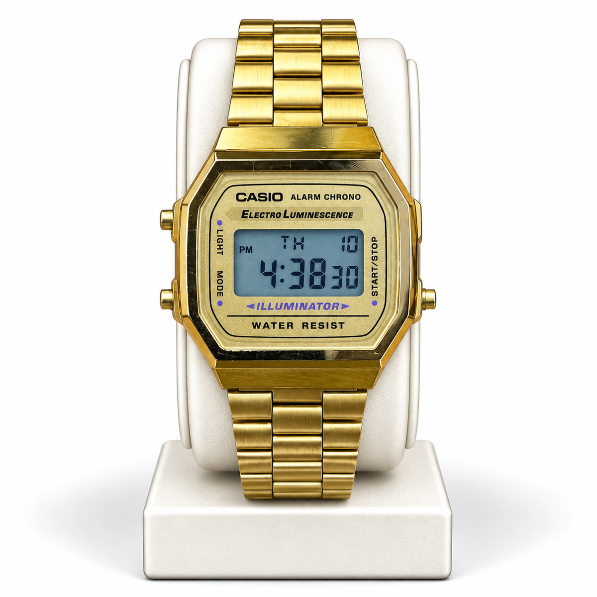 CASIO Vintage A168WG-9 Gold-Tone Digital Watch