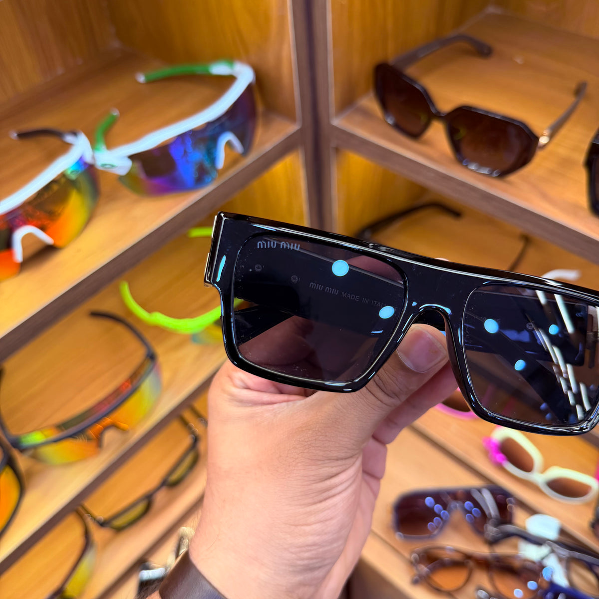 Miu Miu Oversize Black Colour Premium Fashion Sunglass