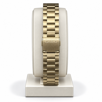 Vintage Gold-Tone Digital Chronograph Watch | Alarm | Stop Watch