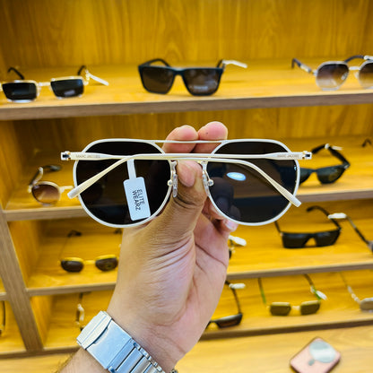 MJ  001 Preimum Golden Sunglasses