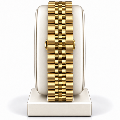 Fossil Neutra Green Dial Gold-Tone Watch