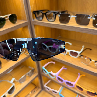 Versace 8051 Gold-Black Colour Designer Premium Sunglasses