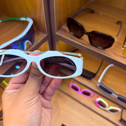 SAINT LAURENT White Colour Stylish Modern Design Premium Sunglasses