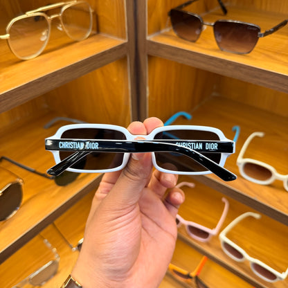 Dior 2545 Black And White Premium Sunglasses