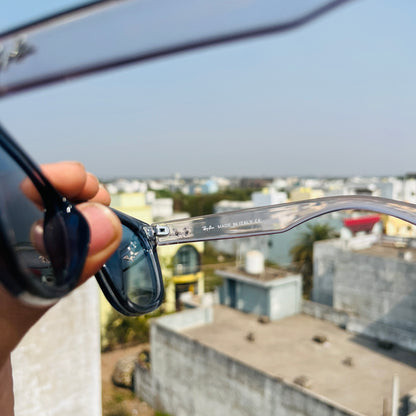 RB Reverse Trans Blue Premium Fashion Sunglass