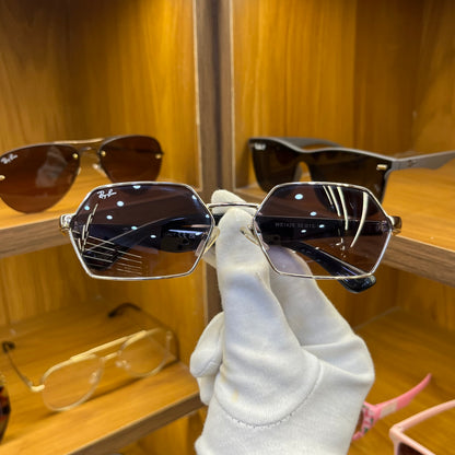 Ray Ban WS1426 black-silver shade Premium Sunglass