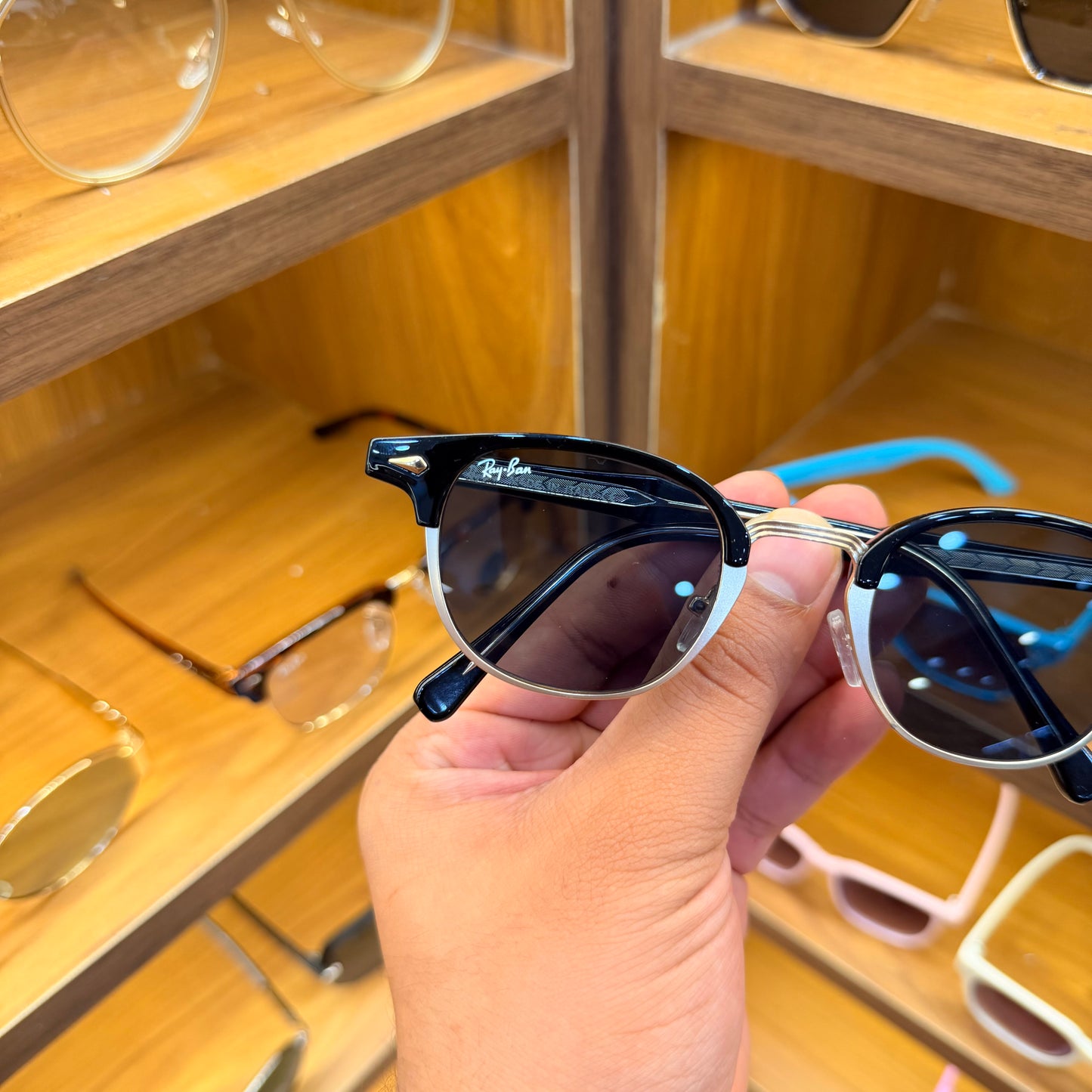 RayBan Ferrari Oval Small Size Trending Premium Sunglasses