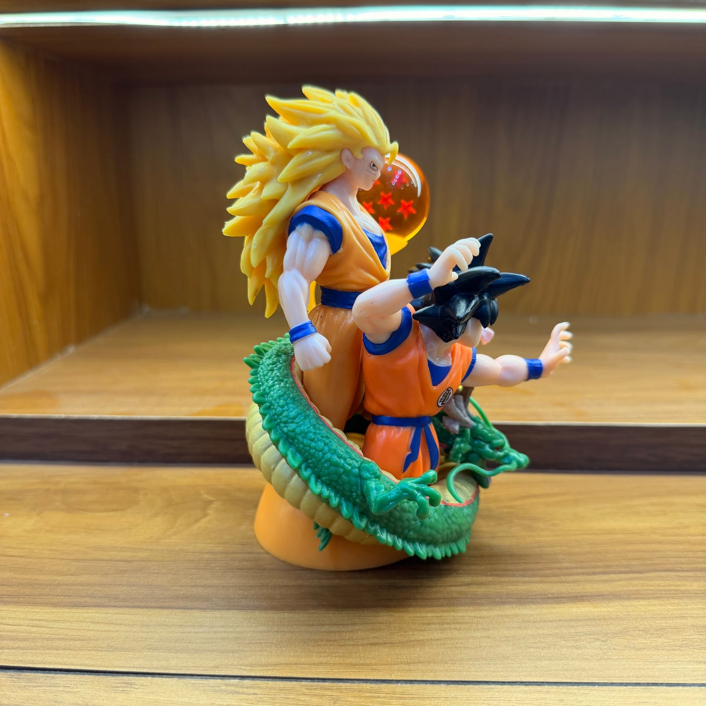 Goku Family Dragon Ball Shenron Figurine – Anime Collectible