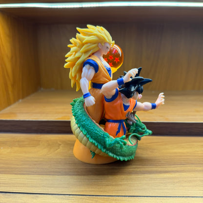 Goku Family Dragon Ball Shenron Figurine – Anime Collectible