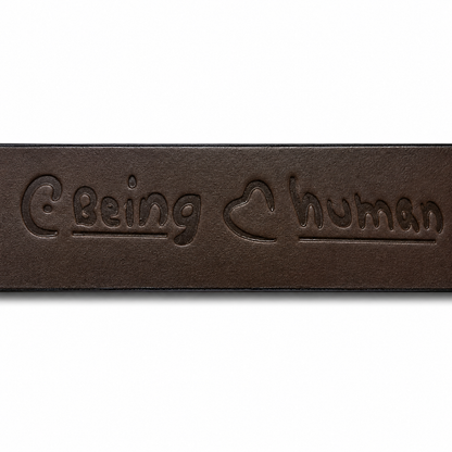 Being Human Signature Brown Leather Belt