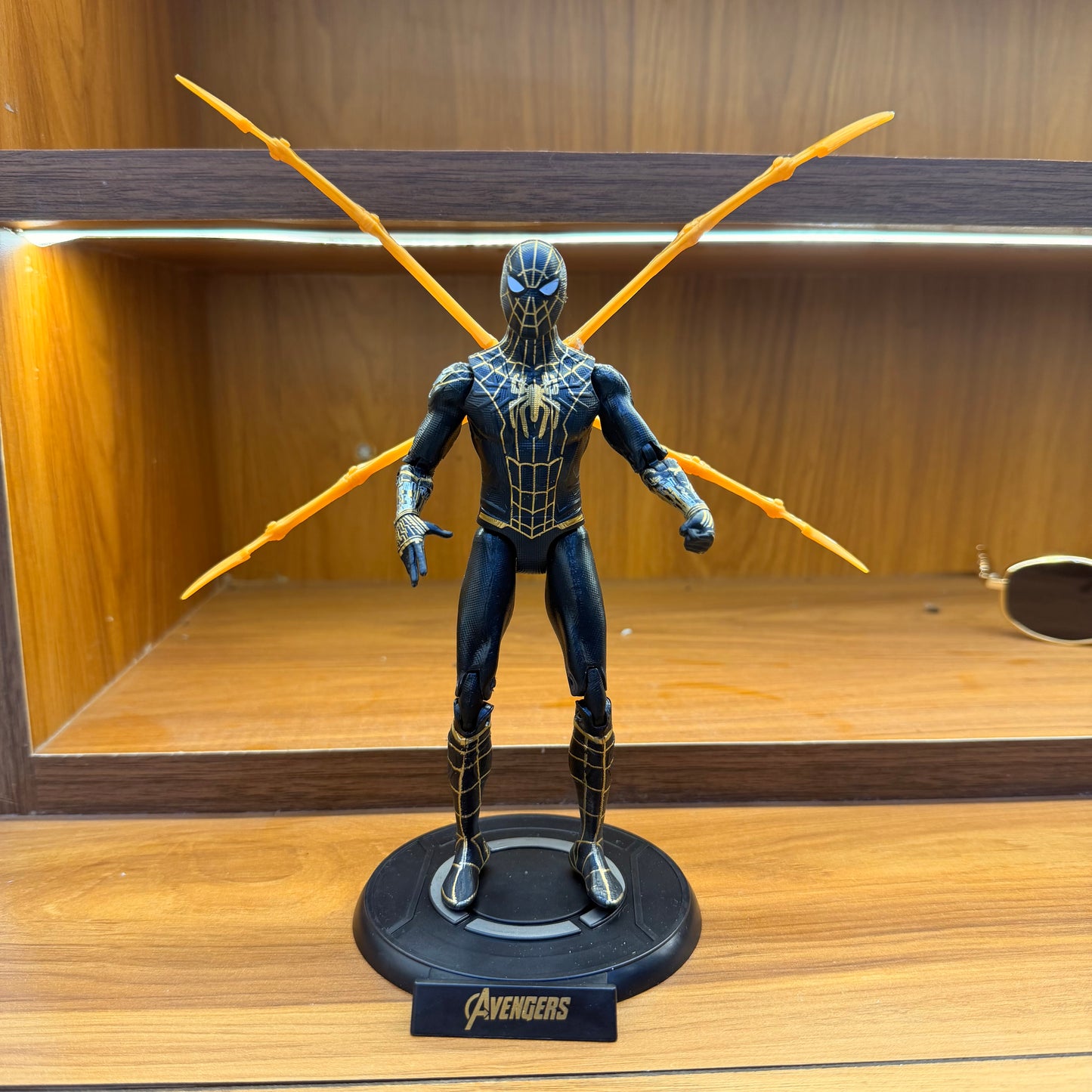Spider-Man Black Suit Mechanical Arms Figure