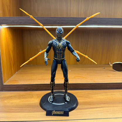 Spider-Man Black Suit Mechanical Arms Figure