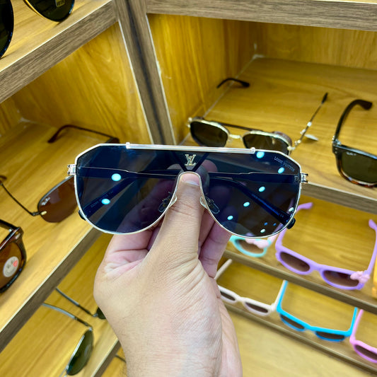 LV Gold-Black Luxury Fashion Sunglasses For Men