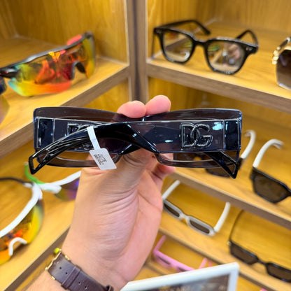 DG Rectangle Grey Colour Trending Luxury Sunglasses