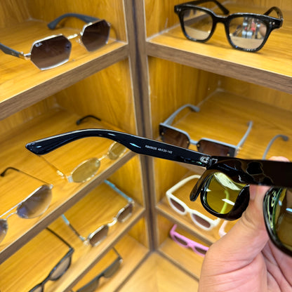 Rayban Reverse Black With Green Lens Premium Unisex Fashion Sunglass