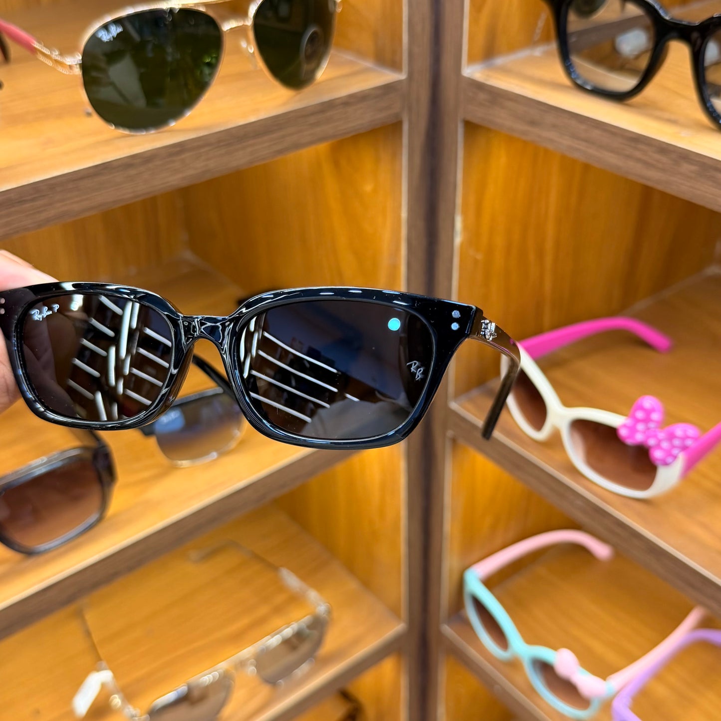 Ray Ban 4456 All Black Polarised Premium Sunglasses For Women’s