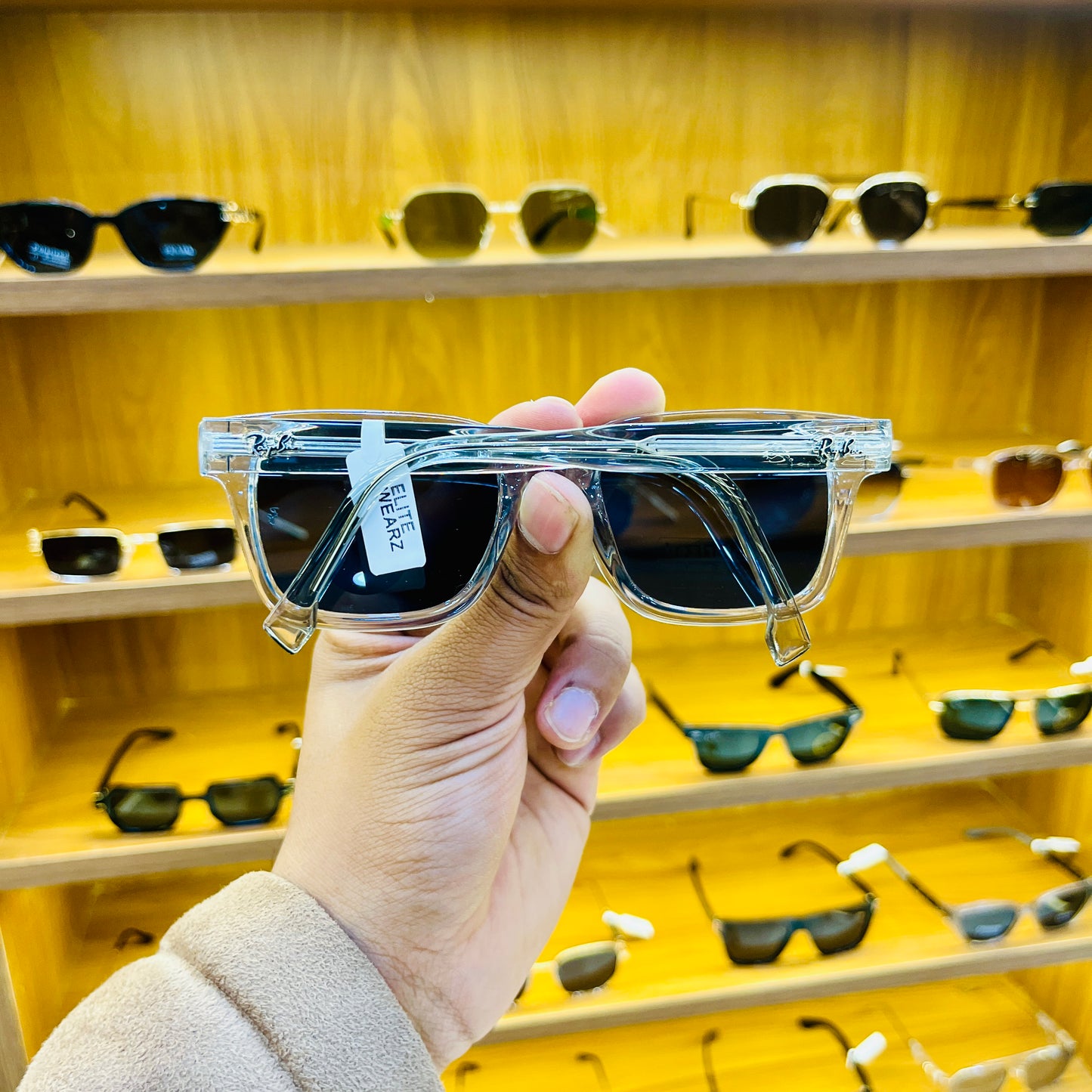 RB Trans Frame Square Premium Edition Sunglasses