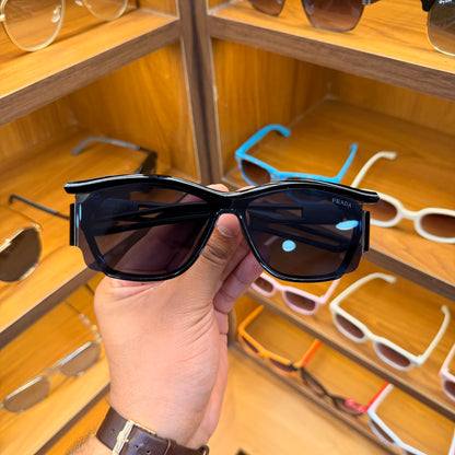 Prada Black Colour Modern Style Premium Sunglasses