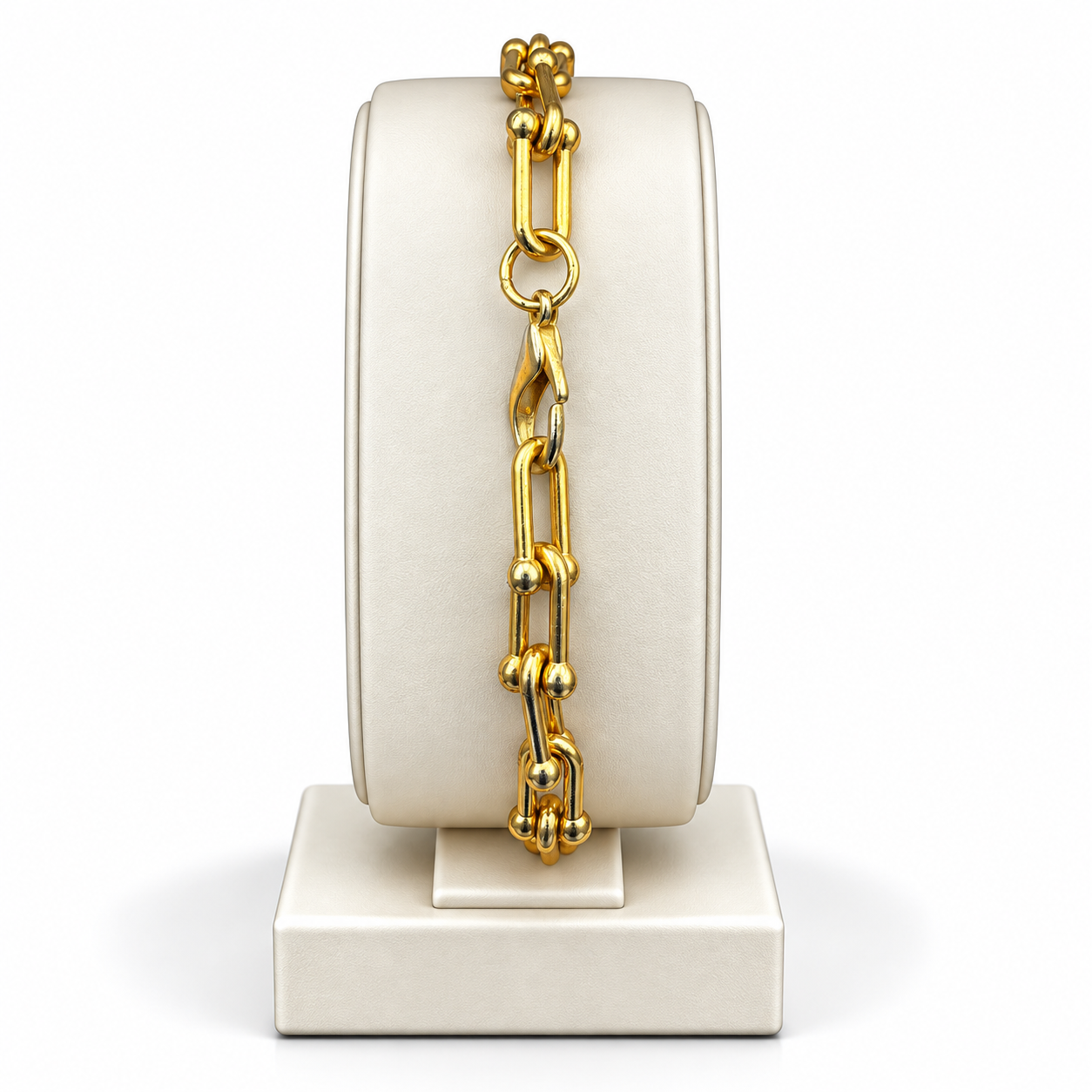 Chanel Midnight Gold-Tone Statement Bracelet Watch