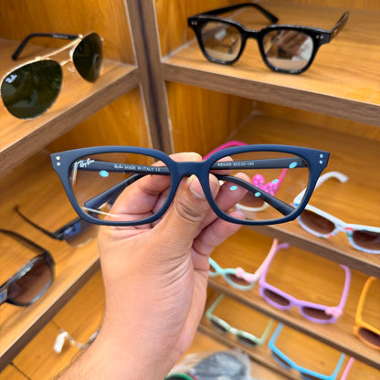 Ray Ban 4456 Matt Black Transparent Lens Polarised Premium Frame