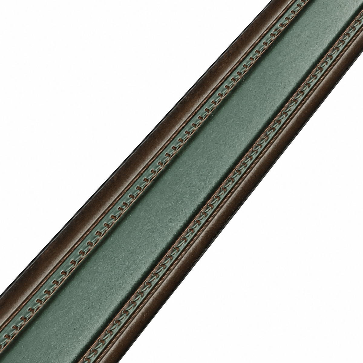 Diesel Premium Dark Brown Textured Leather Belt