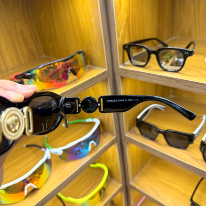 Versace Black Stylish Designer Premium Luxury Sunglass