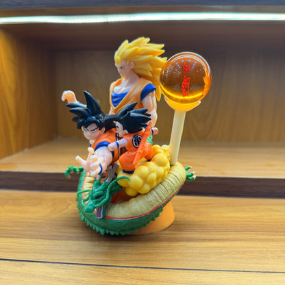Goku Family Dragon Ball Shenron Figurine – Anime Collectible