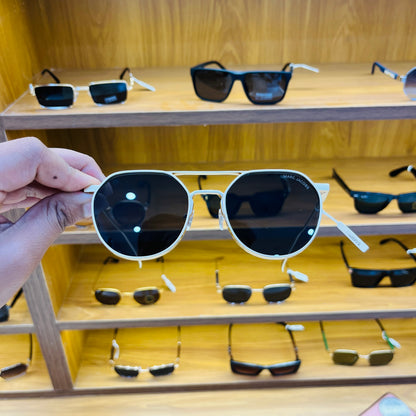 MJ  001 Preimum Golden Sunglasses