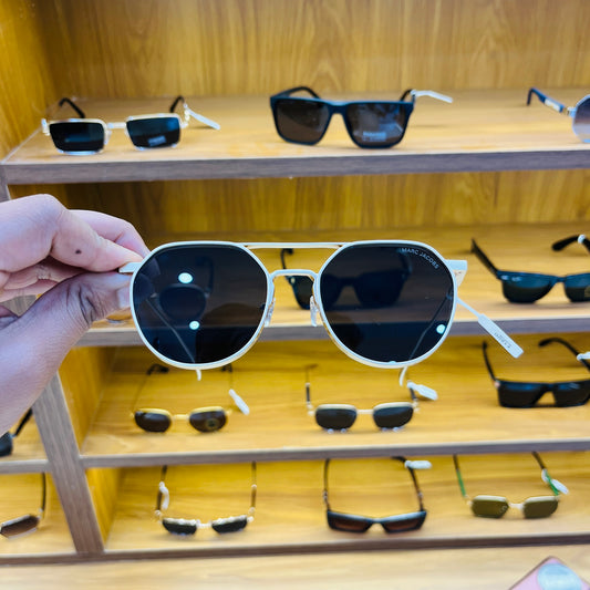 MJ  001 Preimum Golden Sunglasses