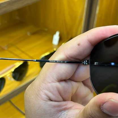 RB 3548 Black Colour Metal Frame Glass Len Most Trending Premium Subglass