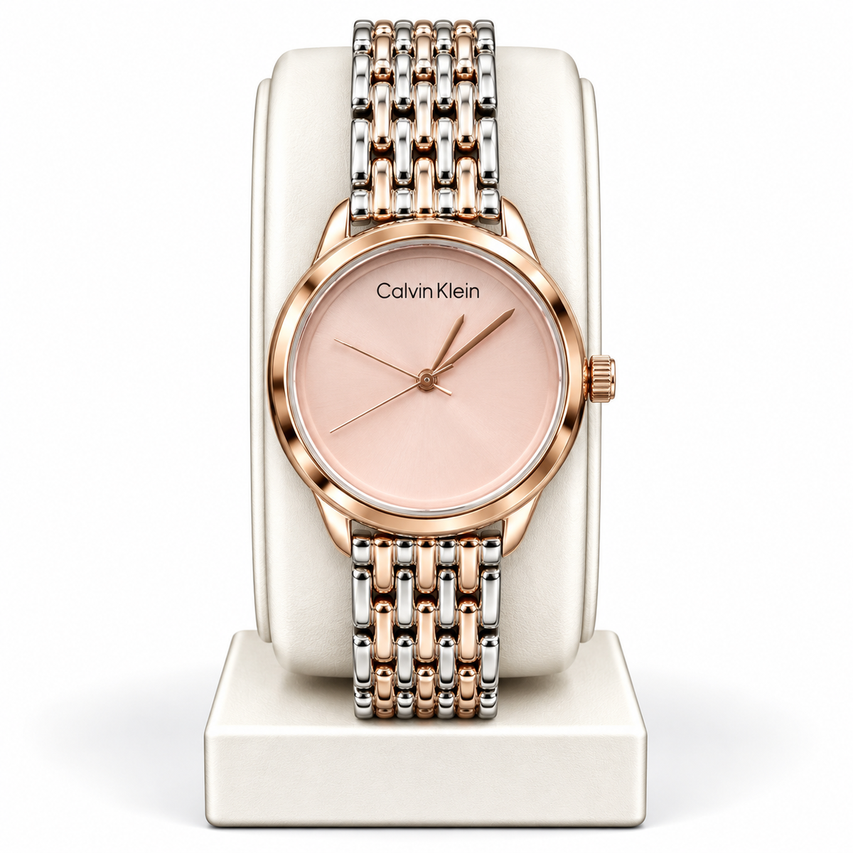 Calvin Klein Minimalist Two-Tone Women’s Watch