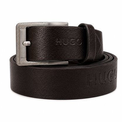 Hugo Boss Classic Textured Leather Belt