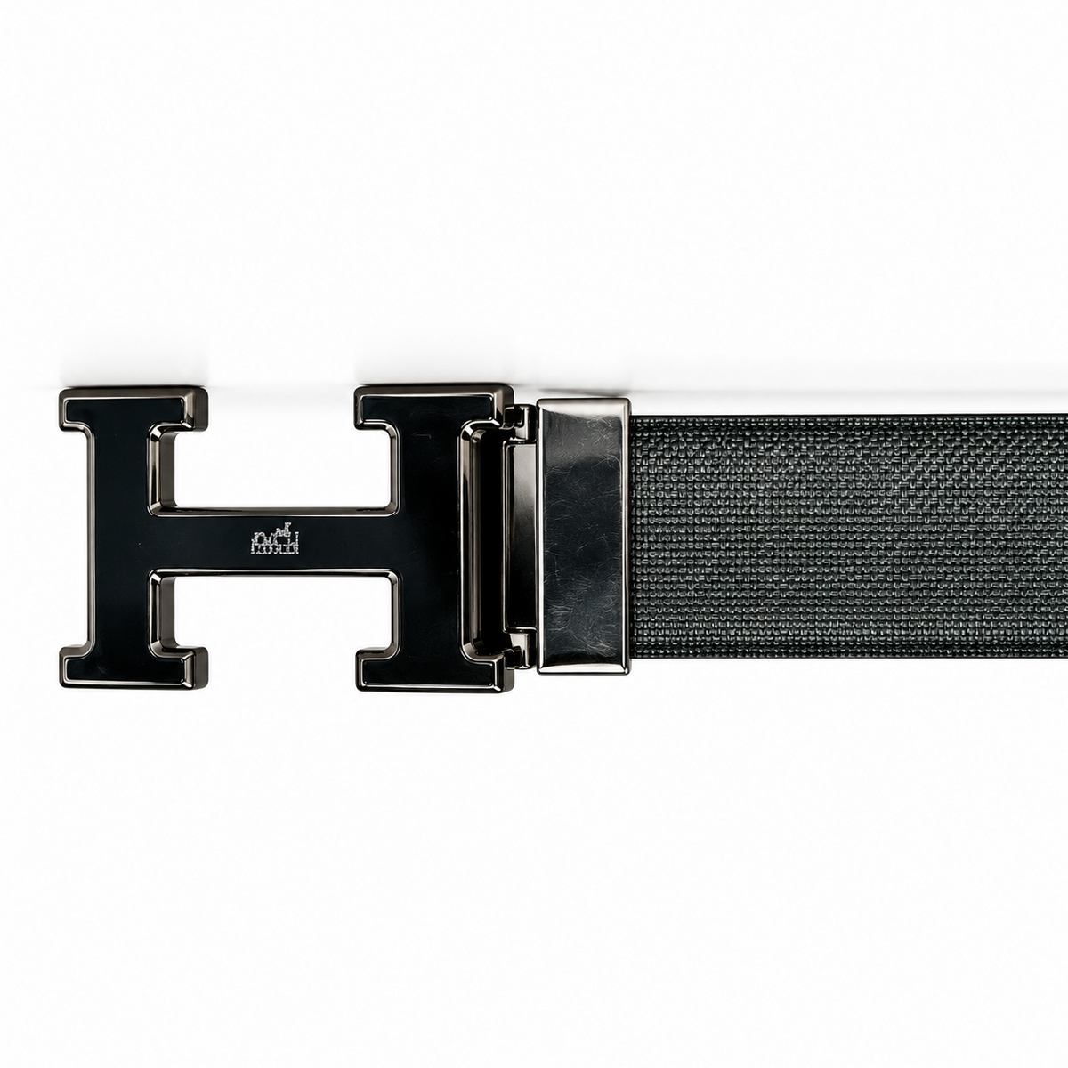 Hermès Premium Reversible Leather Belt – Black & Tan Brown