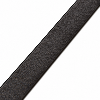 Ferragamo  Dark Brown Textured Leather Belt – Luxe Buckle