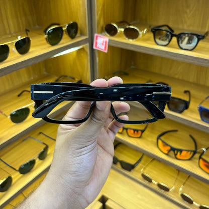Tom Ford Luxury Eyewear Rectangle Bold Look Transparent Glasses - Most Trending Frame
