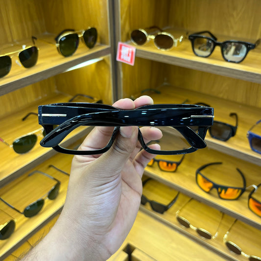 Tom Ford Luxury Eyewear Rectangle Bold Look Transparent Glasses - Most Trending Frame