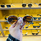 RB Ferrari Oval Brown Colour Premium Sunglass