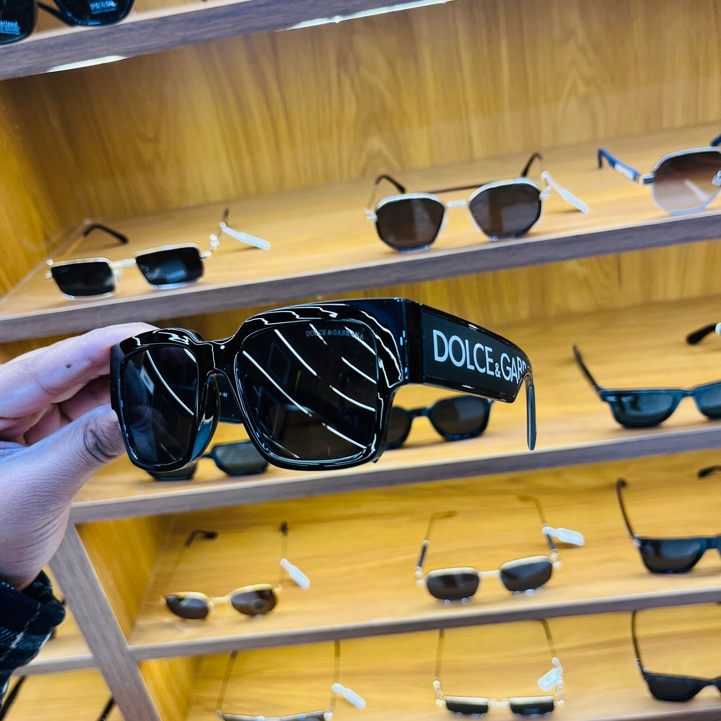 D&G All Black Premium Sunglasses