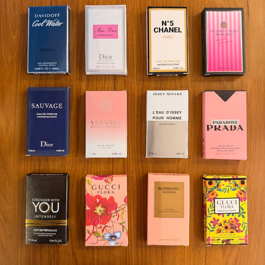 Women’s All Luxury Brands Pocket Perfumes Mega Combo of 12 Pcs | Premium Quality | Exact Same Fragrance | Value For Money Deal