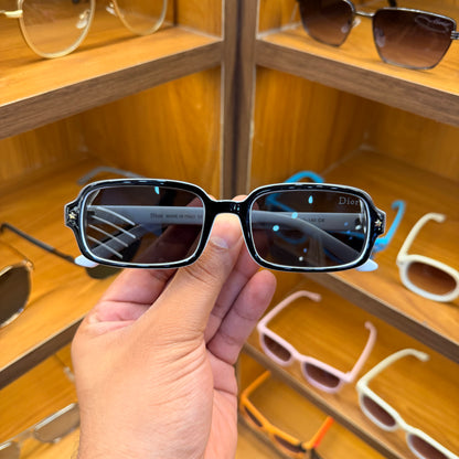 Dior 2545 Black And White Premium Sunglasses